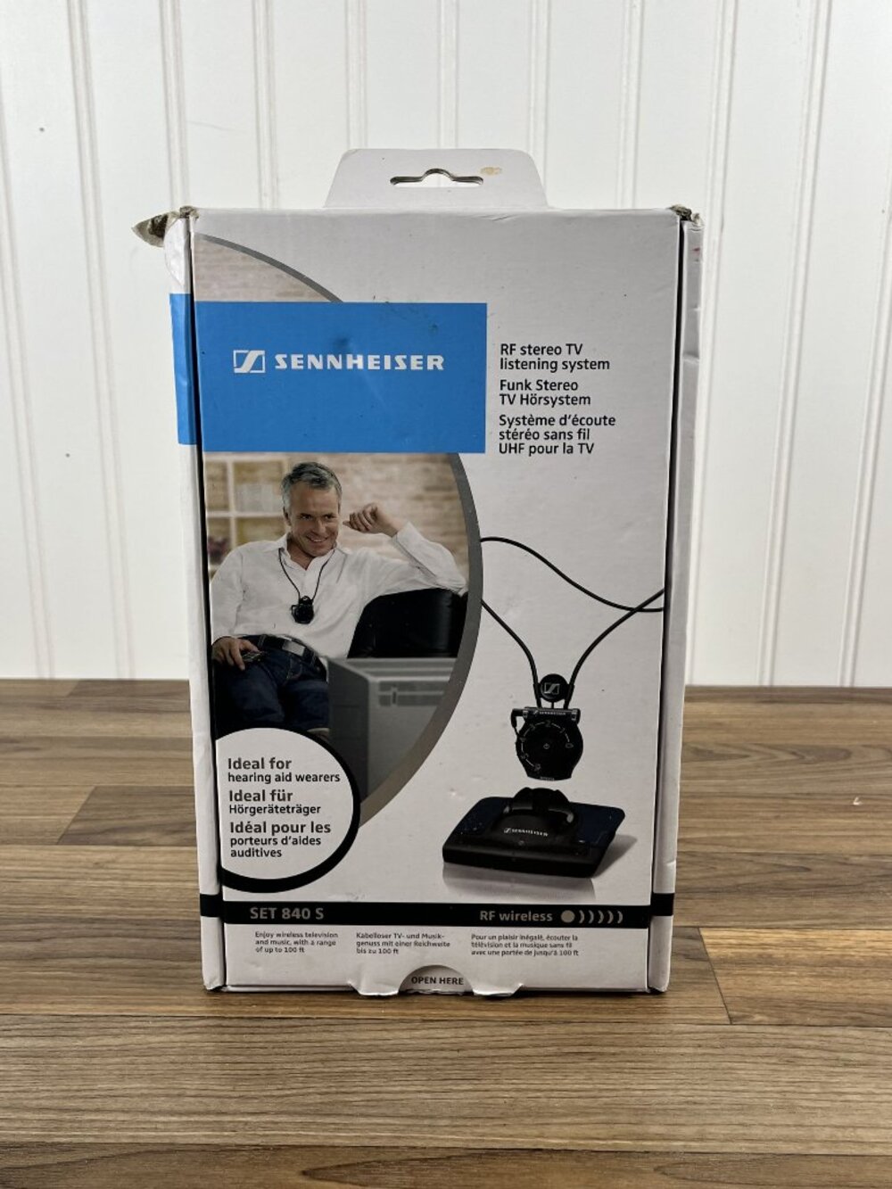 Sennheiser Set 840 S Wireless TV Listening System Open Box